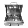 Stainless Steel Two Burners Professional Gas Barbecue